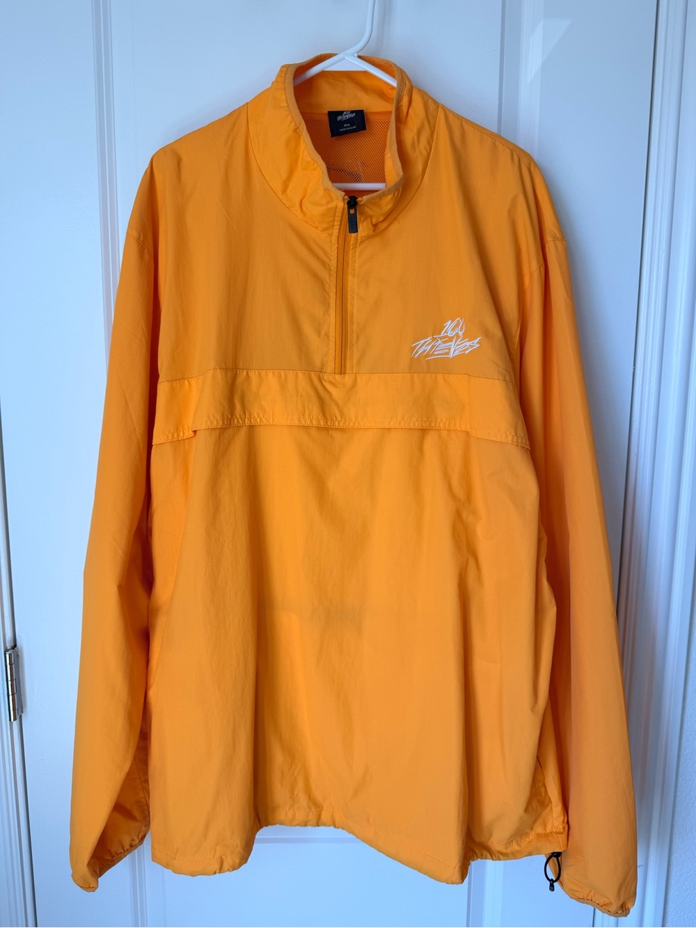 100 Thieves Country Club Jacket Canary Yellow Quarter Zip